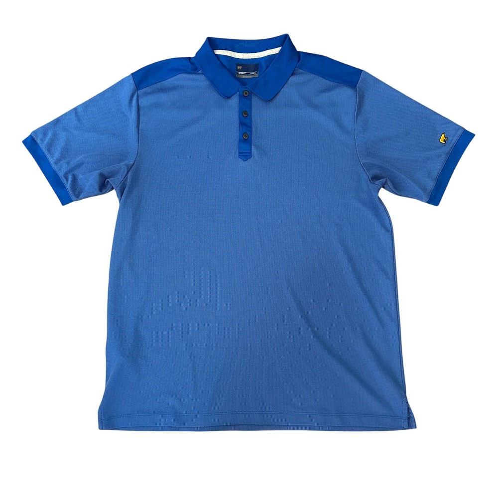 Jack Nicklaus‎ Men XL Staydri Golf Polo Shirt Blue Performance Sports Athleisure